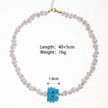 Camden Beaded Ocean Charm Necklace - Blue Crab Necklace [H6ZWL1Z4]