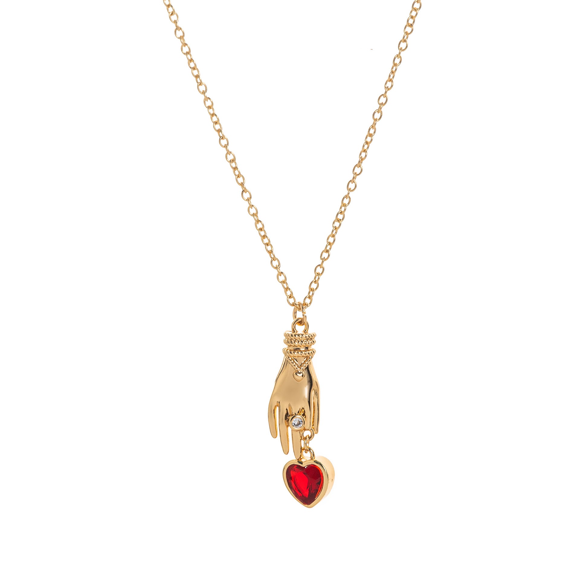 Heart Zircon Pendant Necklace - Heart Stealer Necklace [ZHM3L1IQ]
