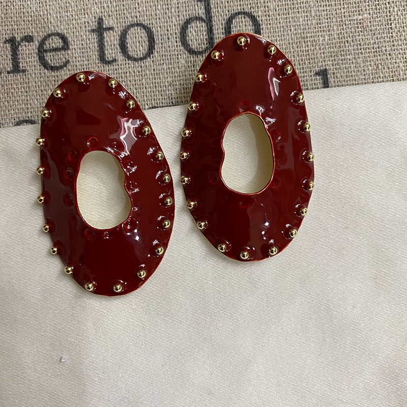 Jaretzy Retro Heart Earrings - Style 2 Earrings [PC4FFGQ8]