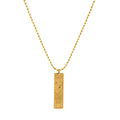 Zodiac Tarot Pendant Necklace - Aquarius [P88W8D81]