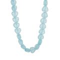 Colorful Heart Resin Pendant Necklace - Blue Necklace [J0I4UJTD]