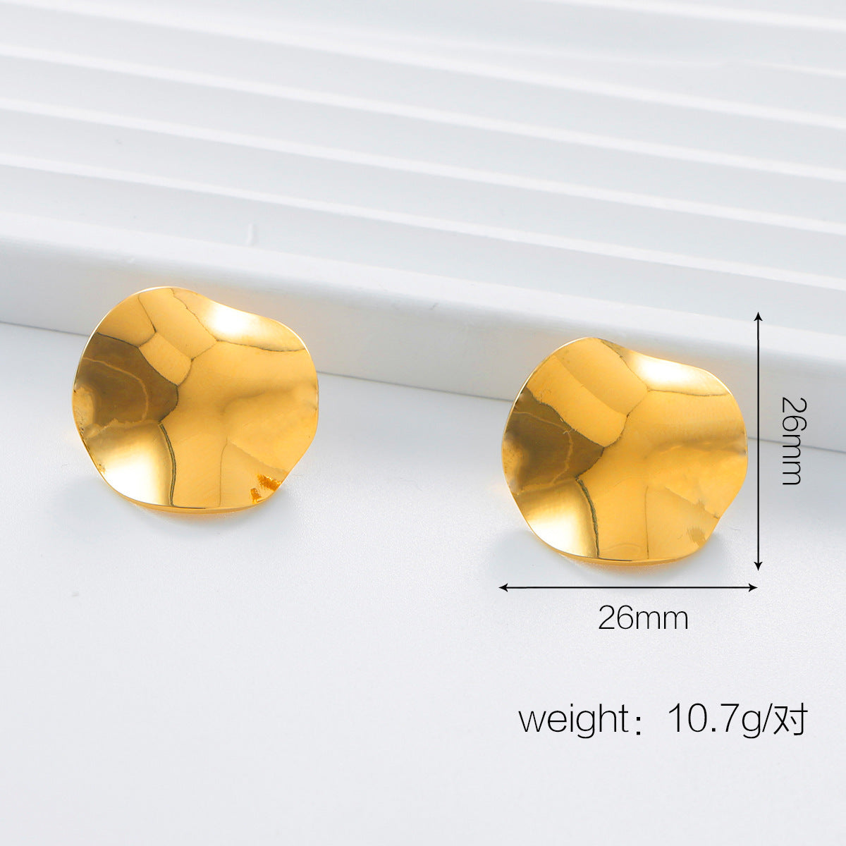 Katlyn Elevated Gold Geometric Earrings - Gold Style 14 [Q1G1WX7U]