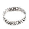 Minimalist Chain Bracelet Watch - Silver (18cm) [U2UEU682]