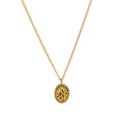 Dainty Floral Pendant Necklace - Autumn Necklace [BZO0L2BN]