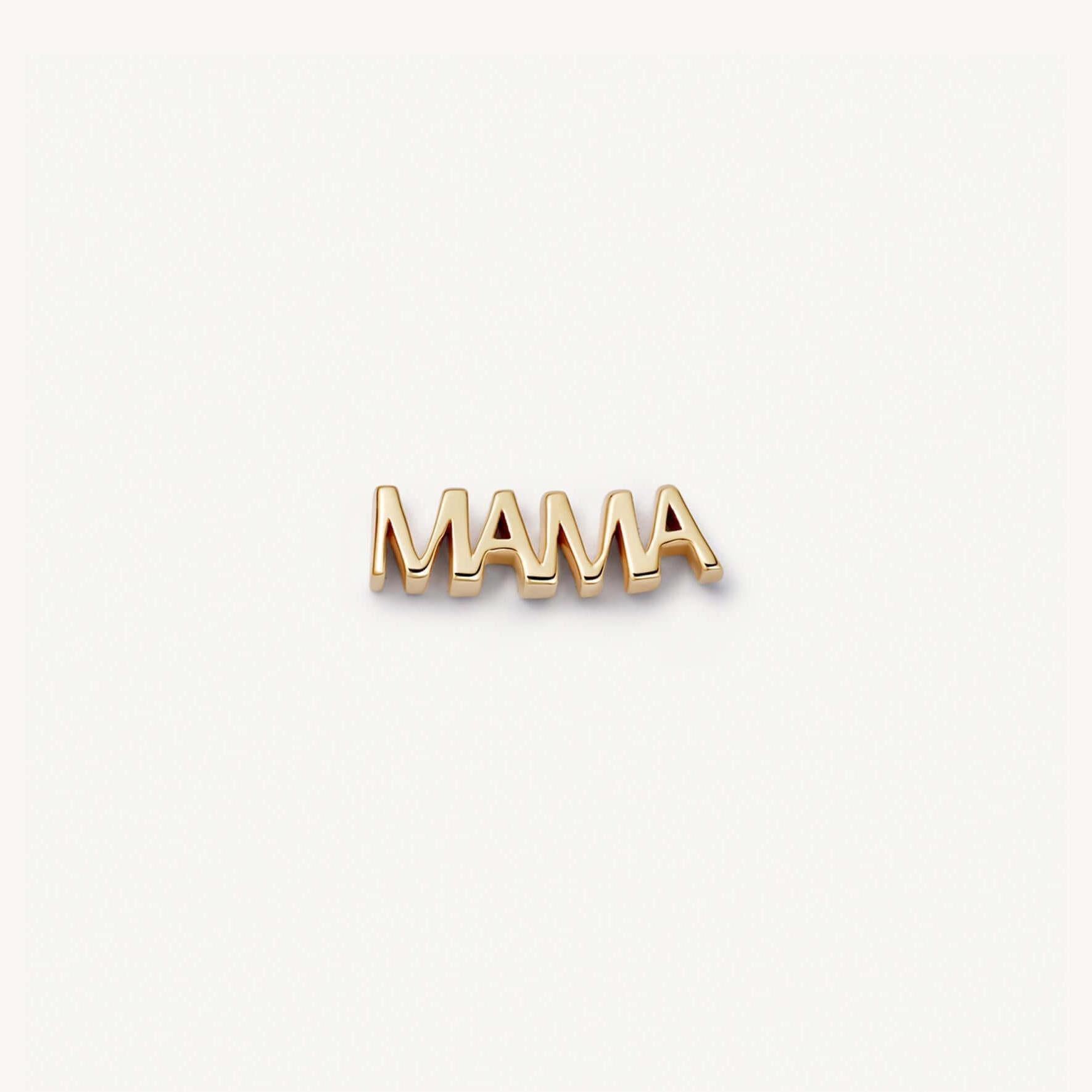 Floating Charm Locket Necklace - Mama Charm [NOL6MH8O]