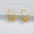Andrea Geometric Drop Earrings - Gold (Style 7) [RJY014I3]