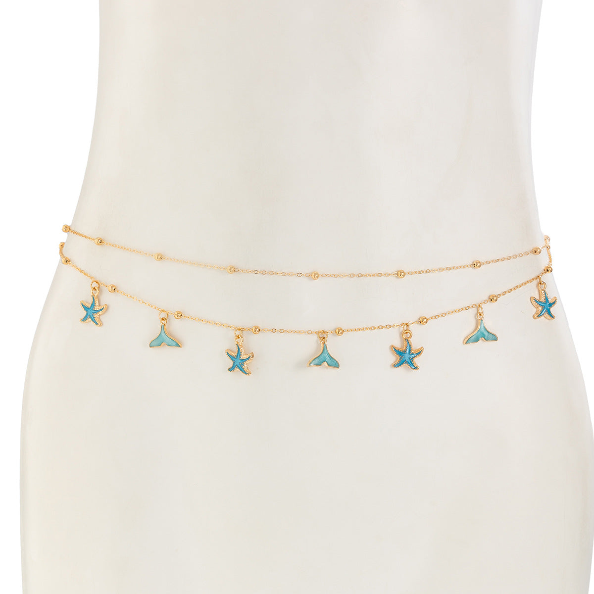 Citlalli Starfish Body Chain - Blue [DWCZ4FTM]
