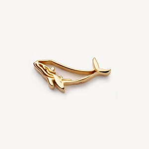 Floating Charm Locket Necklace - Whale Charm [YD2JUIY8]