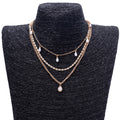 Florence Layered Pearl Necklace - Style 1 [W0YT4OLD]
