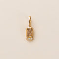 Movable Birthstone Pendant - April (Pendant Only) [RDCYNNS4]
