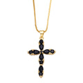 Ainhoa Colorful Zircon Necklace - Black [4N6QHCDQ]
