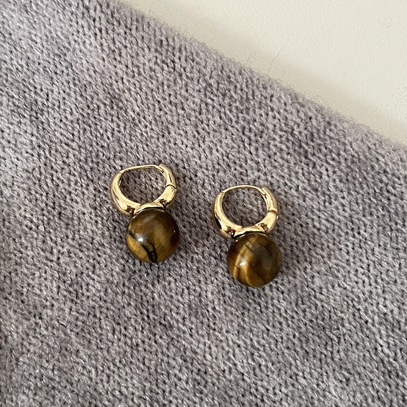 Ayah Maillard Drop Earrings - Small 10mm (Style 21) [J2S03JAR]