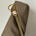 Vintage Square Dial Mesh Watch - Magnetic Mesh Band / Gold with White Dial [JFJW8381]