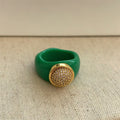 Sadee Chunky Resin Ring - Style 1 [GA3E7O13]