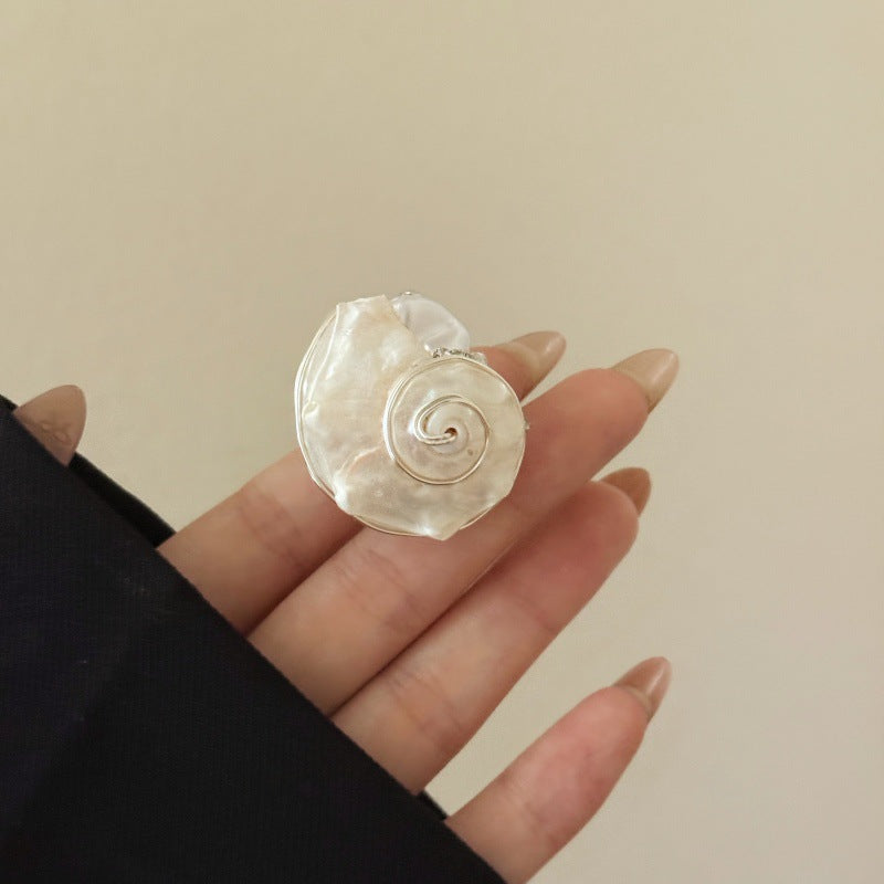 Arlee Bohemian Shell Stacking Ring - B [WAE76F4H]