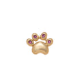 Rheya Floating Charm Locket Necklace - Cat Paw Charm [GLH4DPMH]