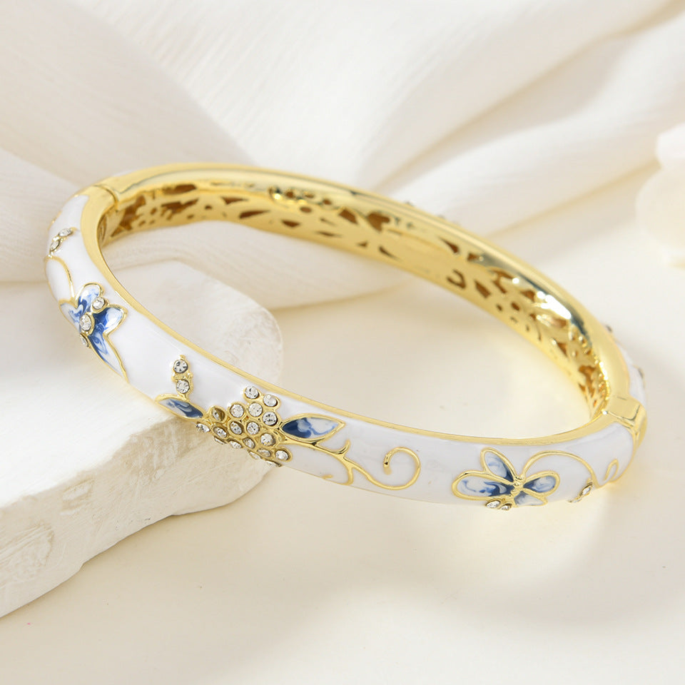 Eisley Cloisonne Enamel Bangle - Style 6 [NMFOY0JY]