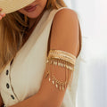 Everlee Metal Tassel Arm Chain - K1 Gold [PRU4DB5S]