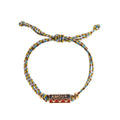 Heart Pendant Chain Necklace - Green Bracelet [S9X8CAMS]