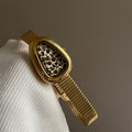 Avalina Snake Head Leopard Watch - IEKE88241 Snake Head / Leopard Print Arsenal Band [0PMIK548]