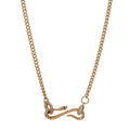 Layered Dainty Pendant Necklace - Snake Necklace [KGGE9L6S]