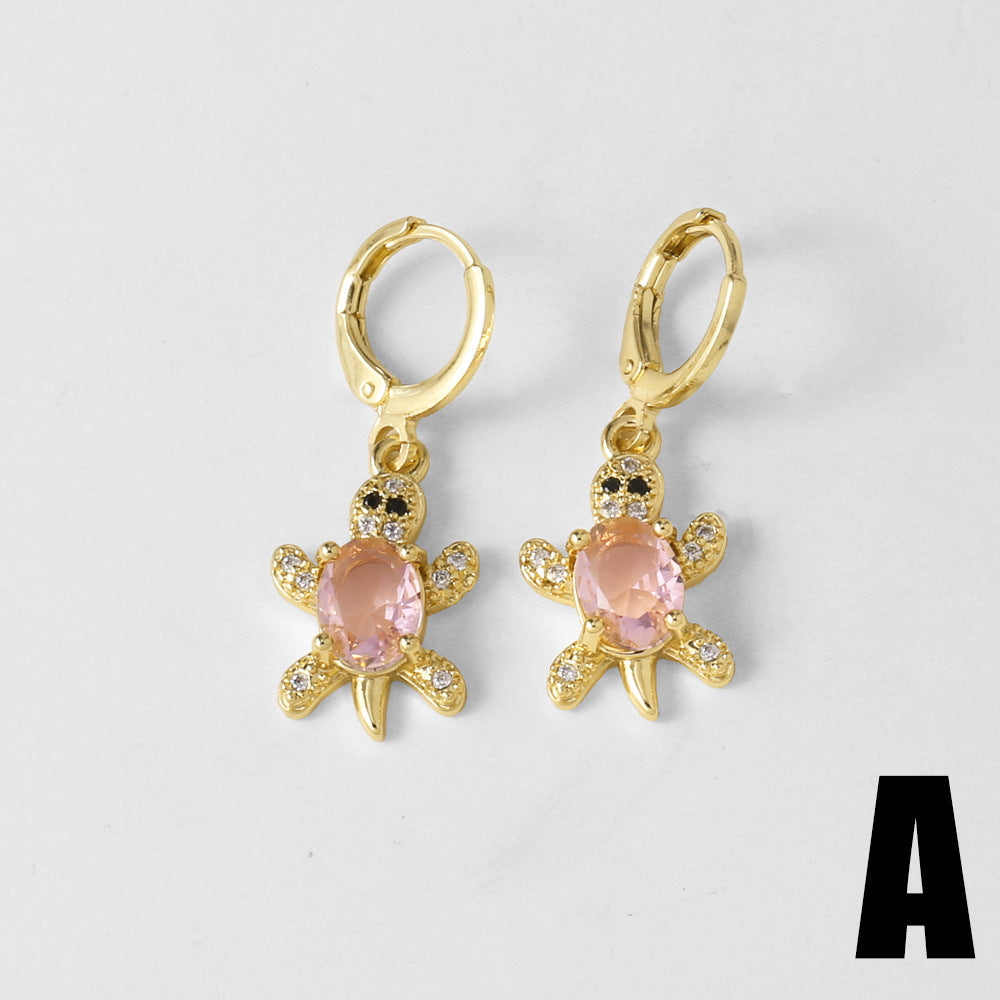 Joselyn Ocean Charm Drop Earrings - Style A [70R7N9LH]