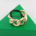 Minimalist Metal Chain Hair Tie - Gold [0HVSCM9C]