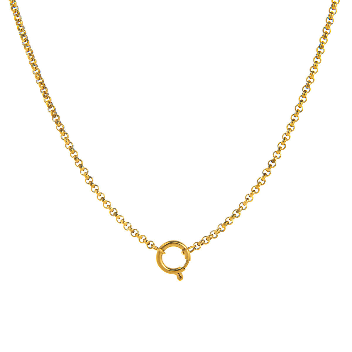 Lotus Birthstone Cube Necklace - Pearl Chain [OKRLEHQO]