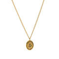 Dainty Floral Pendant Necklace - Spring Necklace [OFDOCMBN]