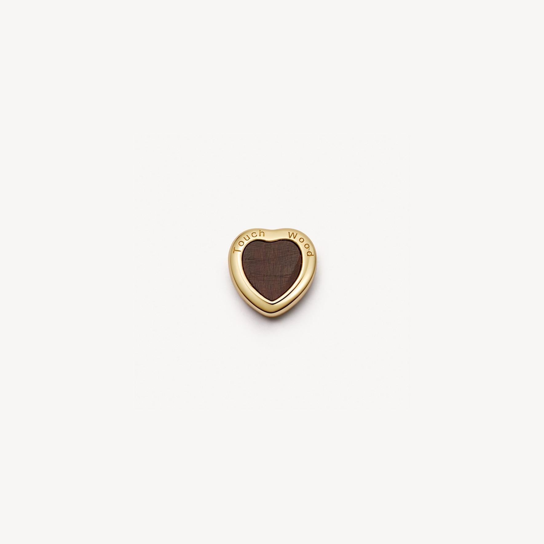 Jayme Dainty Zircon Charm Necklace - Small Heart [7U5P2IUL]