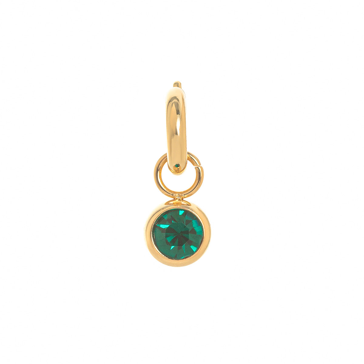 Zodiac Birthstone Pendant Necklace - May Zircon Pendant [NZUS8NSA]