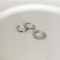 Keisy Crystal Ear Cuff Set - Silver [5QEAU1JL]