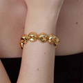 Minimalist Gold Bead Choker Necklace - Premium Gold Bracelet [S4IW38FW]