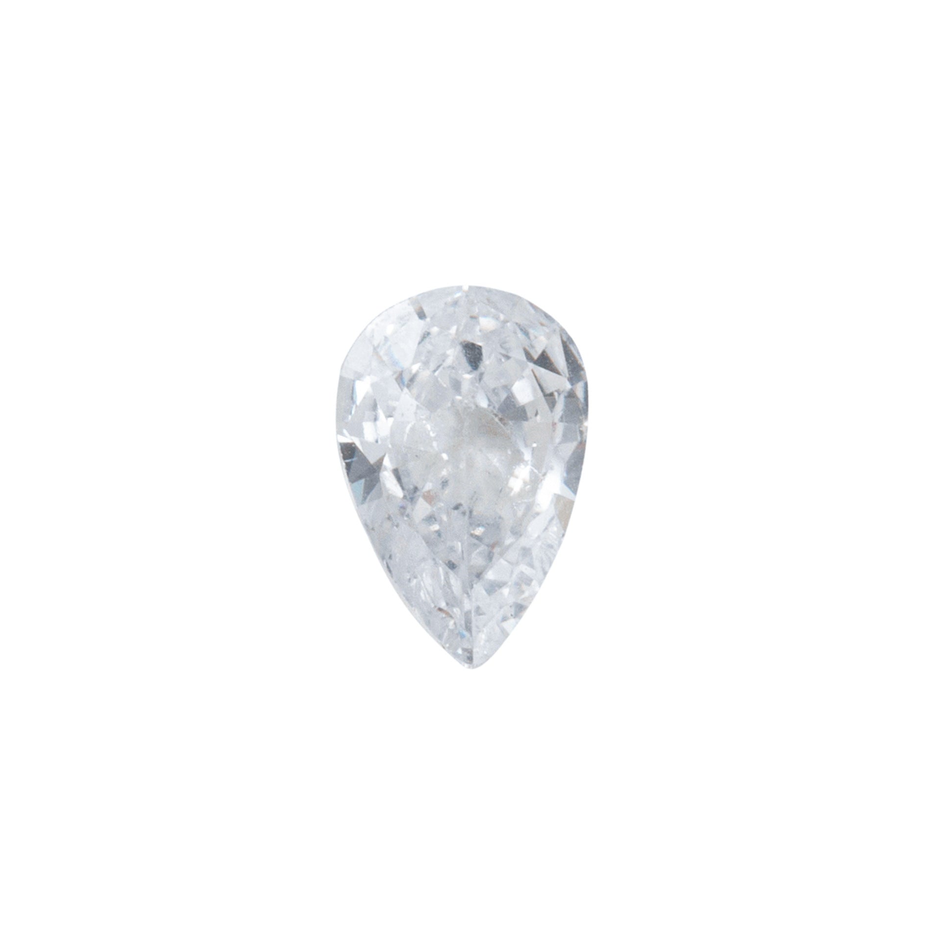 Floating Glass Locket Pendant Necklace - April (Single Charm) [P4FPQMIJ]