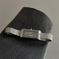 Kathrine Snakehead Quartz Watch - Slim Rectangular Design [BQPGW428]