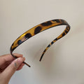 Kenna Leopard Print Headband - Brown Leopard Print [HJMCGC0A]