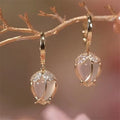 Yashika Gold Tulip Opal Earrings - Gold [01LO7E2G]