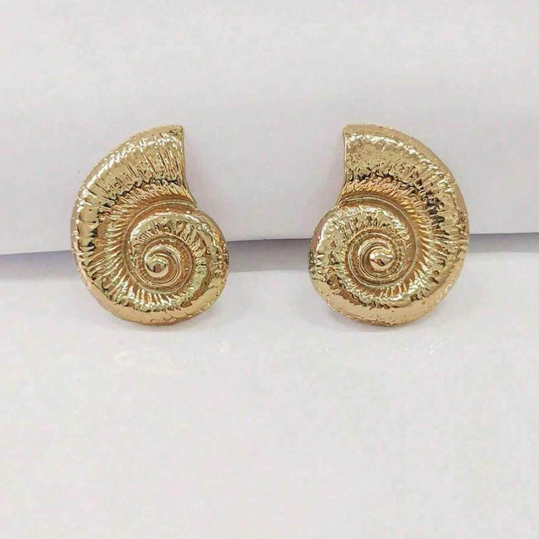 Calia Shell Spiral Earrings