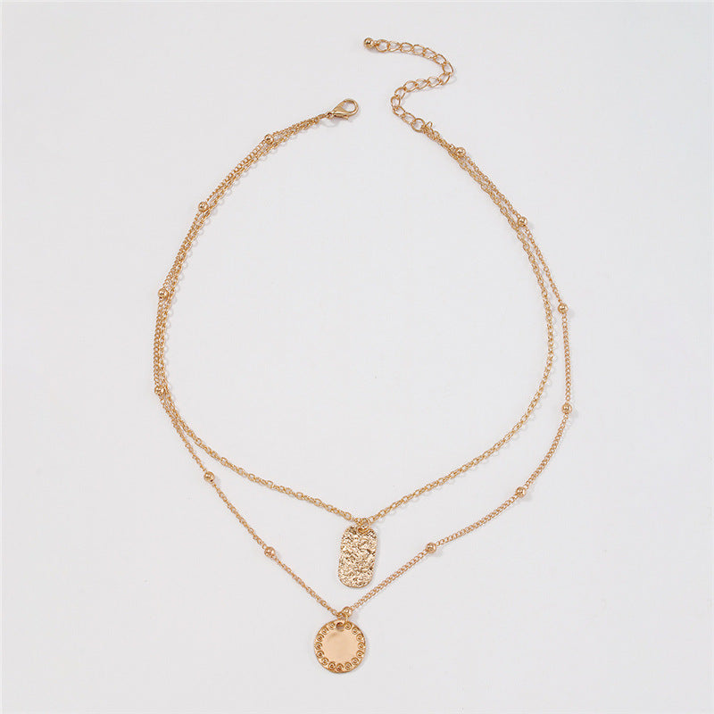 Dinah Retro Layered Necklace - Gold [1E5IE6H5]