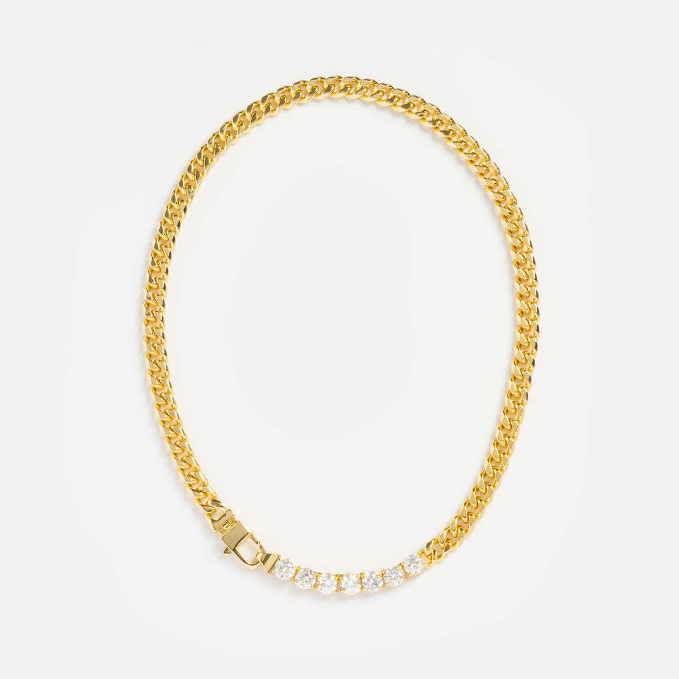 Lynlee Oval Pavé Pendant Necklace - Necklace [N4IIRT4Q]