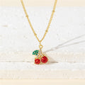 Jalyssa Enamel Fruit Necklace - Style 1 [FSMTMSDE]