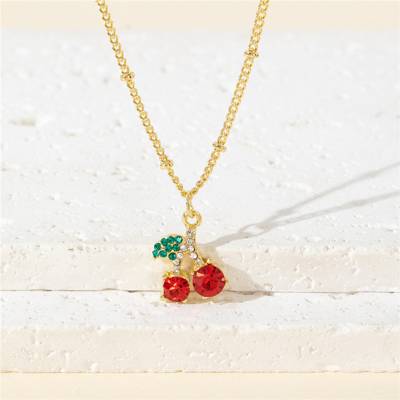 Jalyssa Enamel Fruit Necklace - Style 1 [FSMTMSDE]