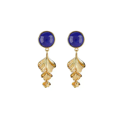 Daphne Lapis Lazuli Drop Earrings