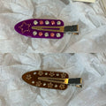 Malika Acetate Hair Clip - Purple Star + Coco Tortoiseshell