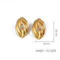 Katlyn Elevated Gold Geometric Earrings - Gold Style 1 [1TLN6OTR]