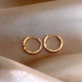 Pearl Hoop Earrings - Gold [FD6SZLAF]