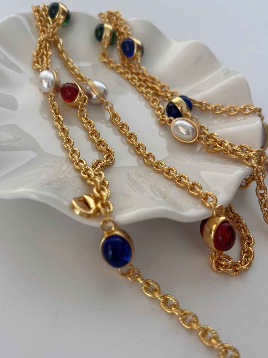 Multi-Layered Vintage-Inspired Necklace