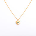 Anayah Birthstone Heart Locket - May [BA45VYCM]