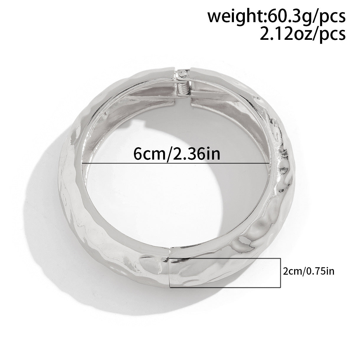 Samantha Pearl Diamond Statement Bracelet - Style 1 - Silver [PEKFQKQ6]