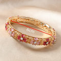 Jream Cloisonne Tulip Bracelet - Red Design [G5Z98X2N]
